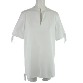 ACNE STUDIOS Damen Bluse Hemd Oberteil Shirt Oversize Weiß Baumwolle