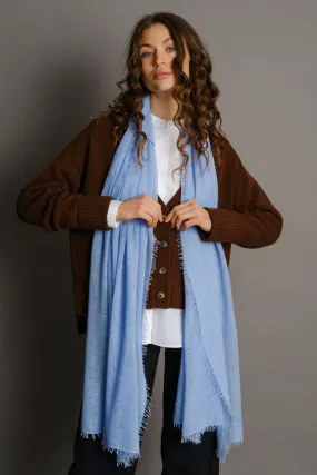 Bakaree Cashmere-Schal - clear sky