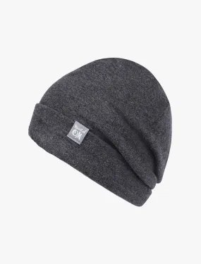 Beanie Mütze Bambus - anthrazit-melange