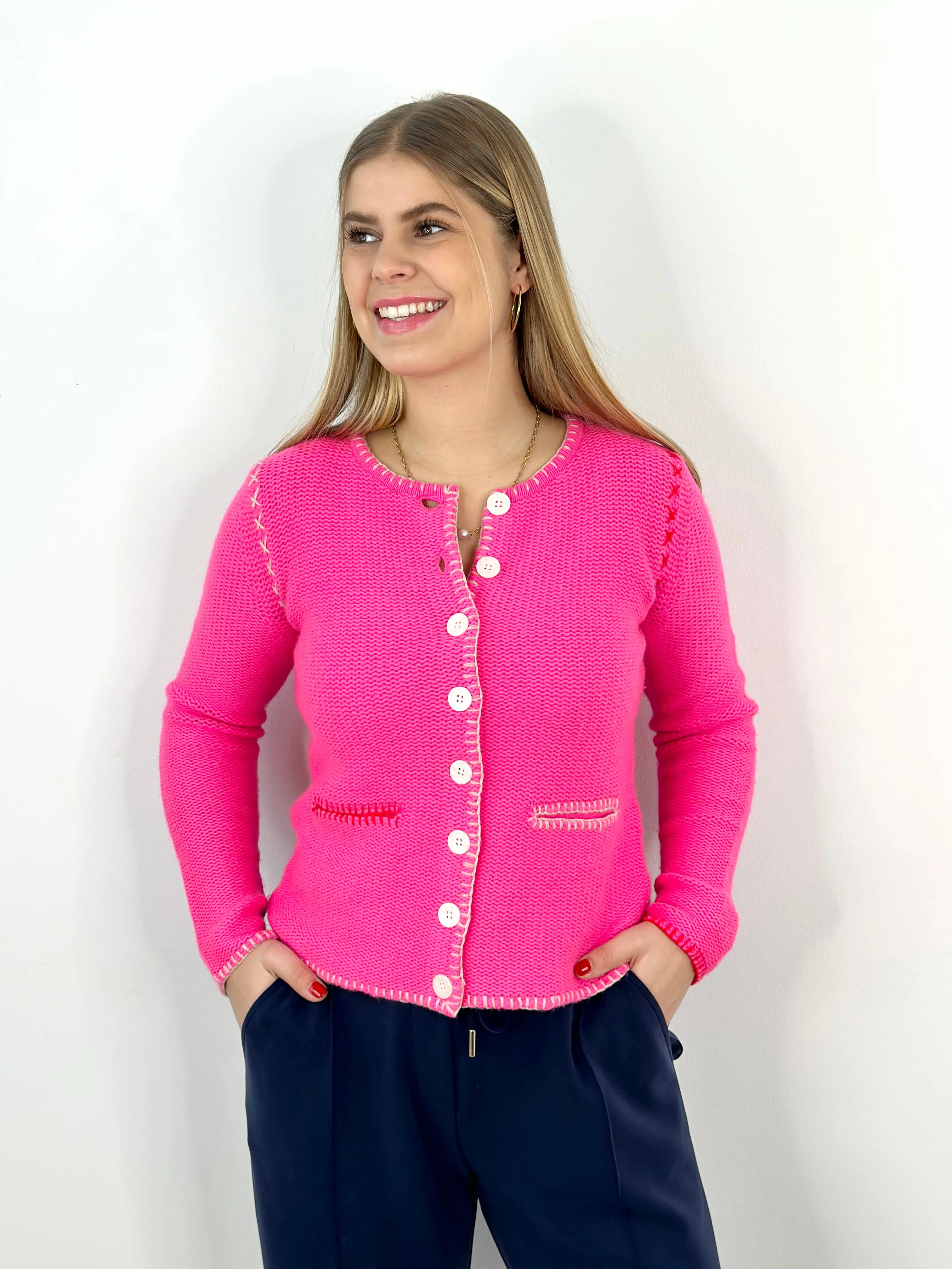 Cardigan CG23-00061 Neonpink