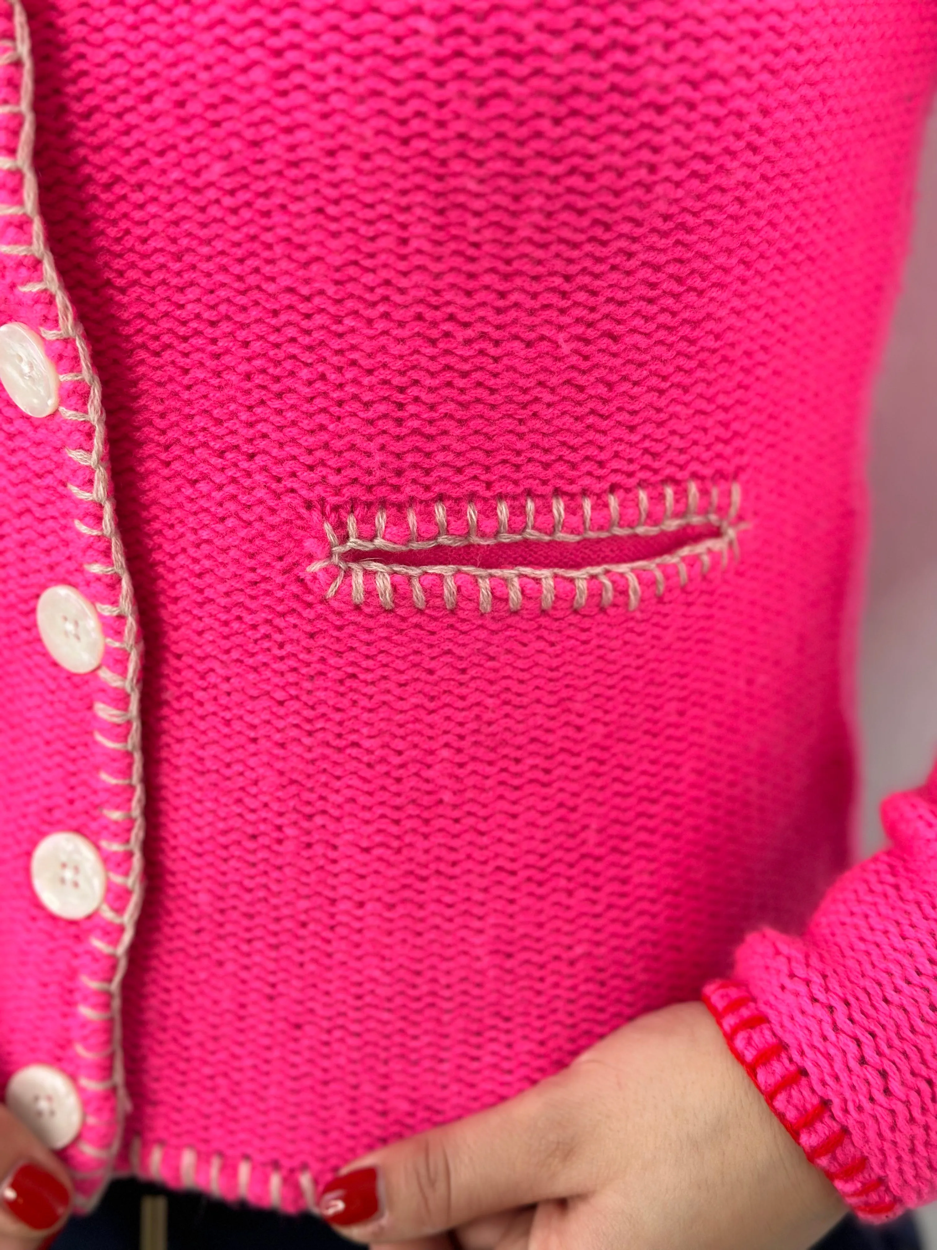Cardigan CG23-00061 Neonpink