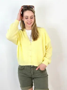 Cardigan CG24-00025 Yellow