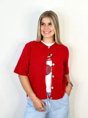 Cardigan CG24-00034 Red