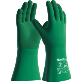 Chemikalienschutz-Handschuhe MaxiChem® Cut™, grün/grün - ATG® - 76-833