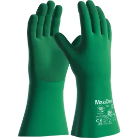 Chemikalienschutz-Handschuhe MaxiChem®, grün/grün - ATG® - 76-830