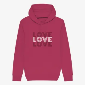 Damen-Hoodie - Love Trio