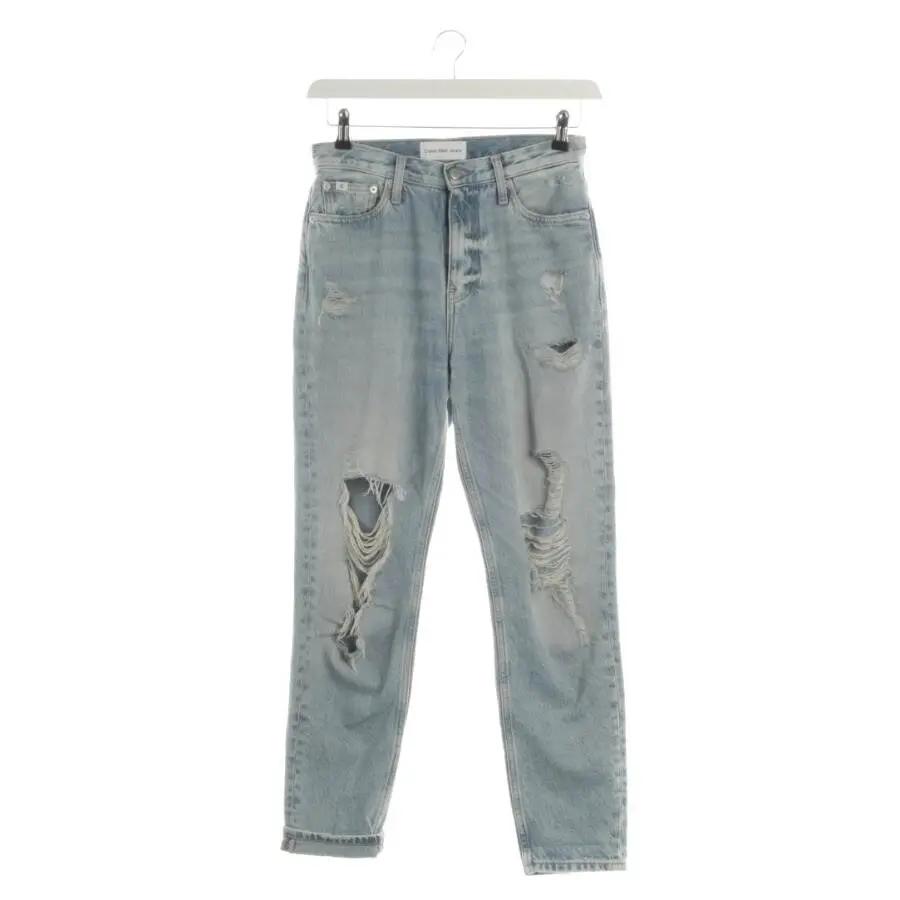 Jeans Boyfriend W26 Blau