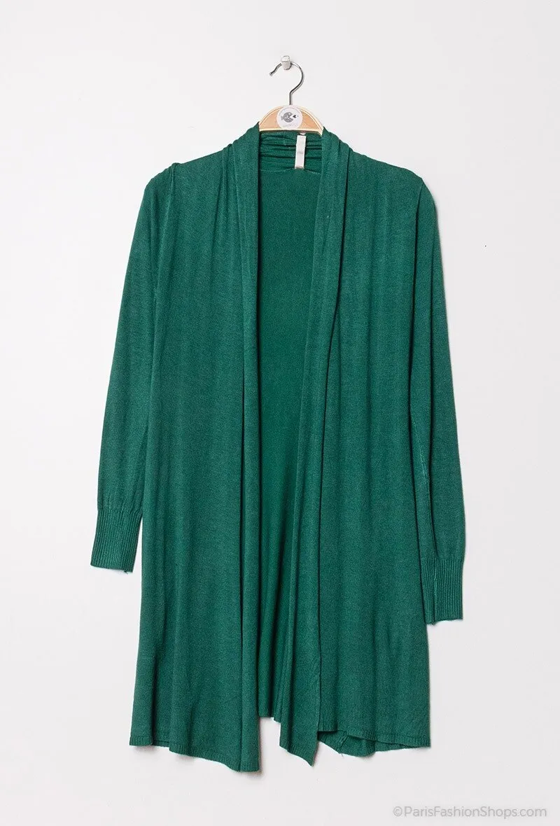 Knit cardigan