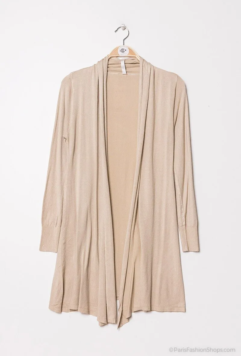 Knit cardigan