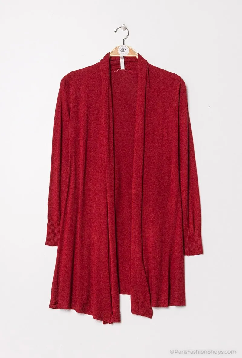 Knit cardigan