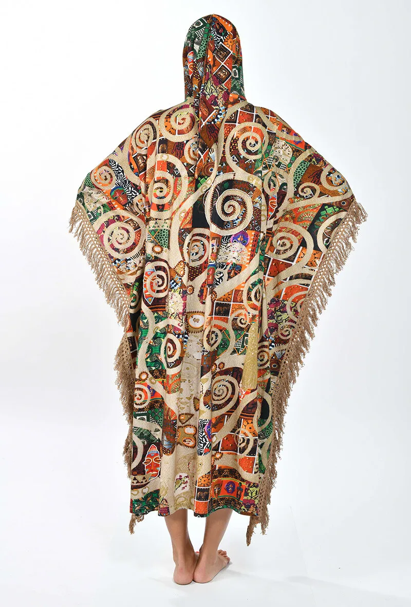LONG CARDIGAN WITH HOOD