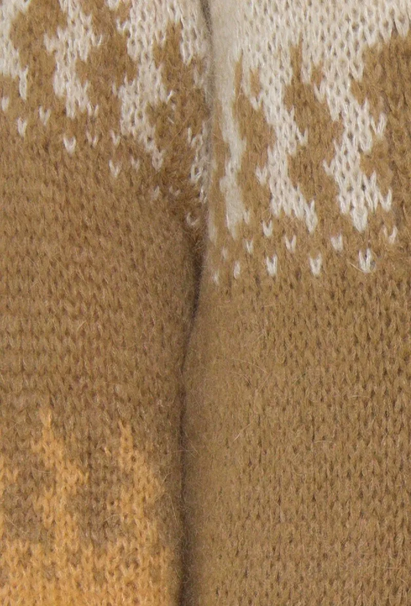 Long colorful cardigan