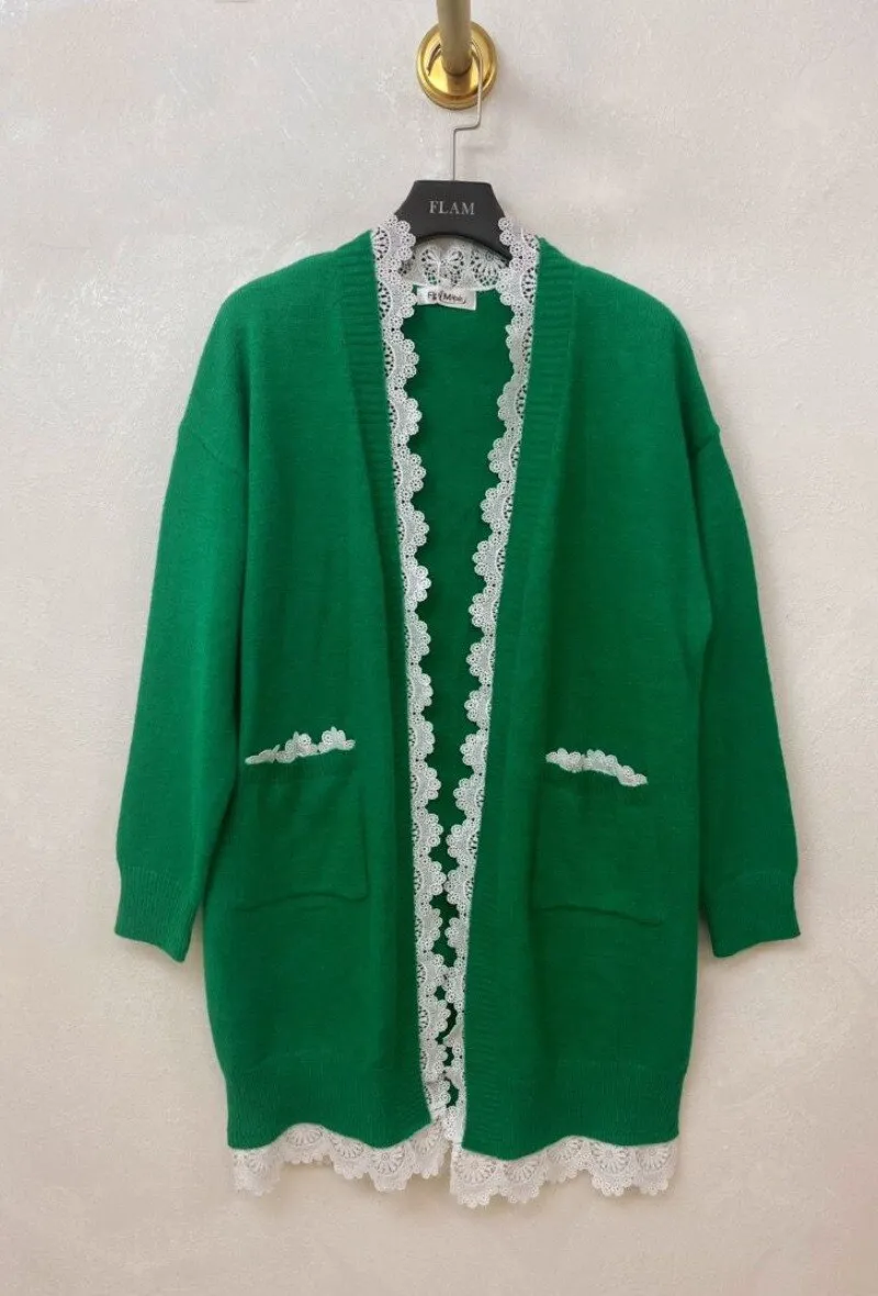 Open cardigan