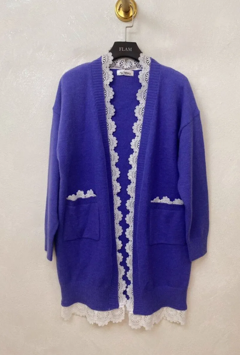 Open cardigan