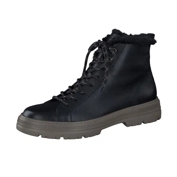Paul Green SUPER SOFT Schnürstiefelette mit Warmfutter S23 schwarz 5287-014