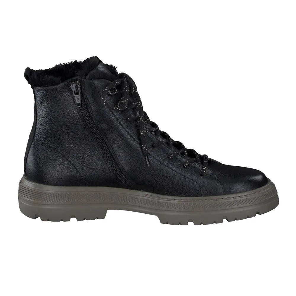 Paul Green SUPER SOFT Schnürstiefelette mit Warmfutter S23 schwarz 5287-014