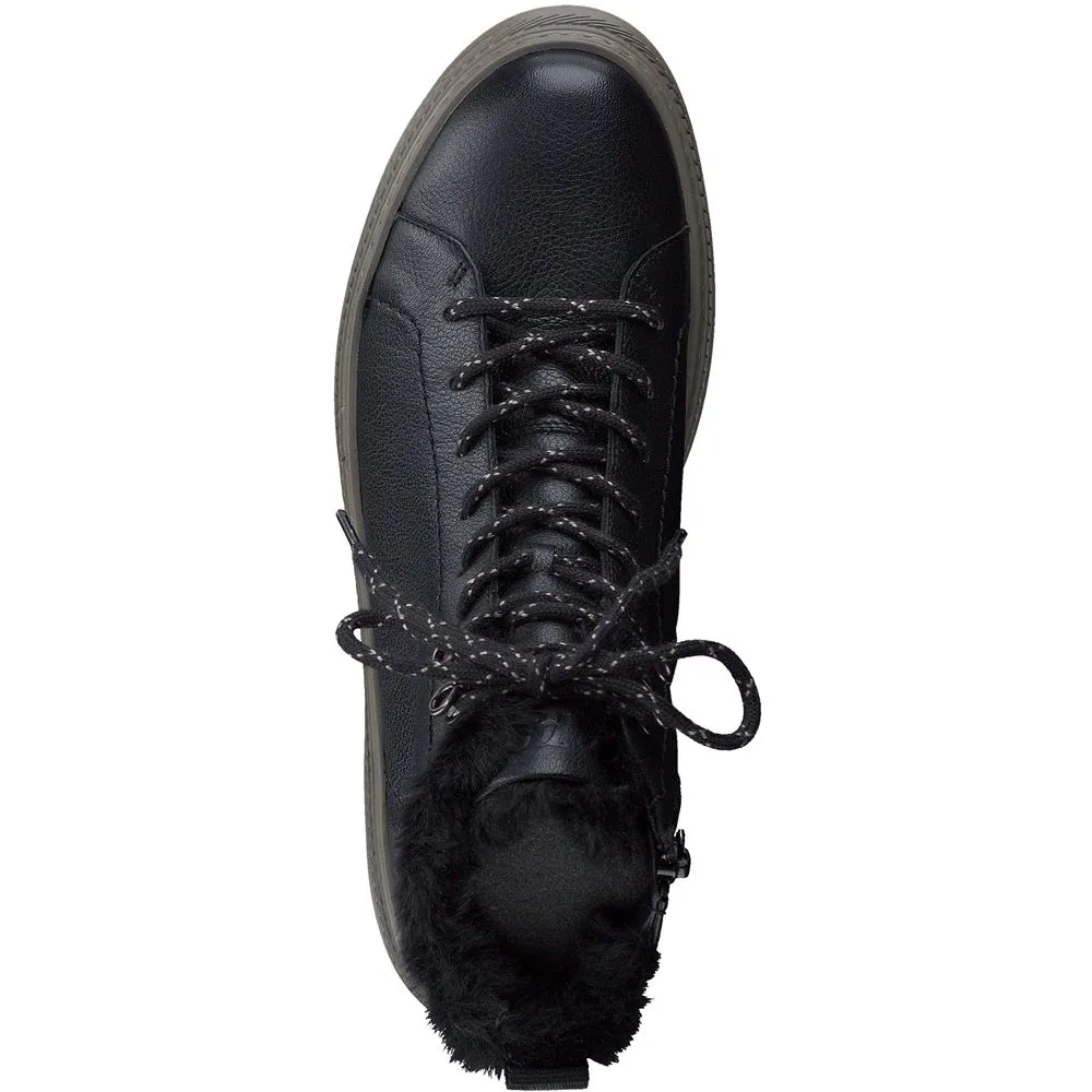 Paul Green SUPER SOFT Schnürstiefelette mit Warmfutter S23 schwarz 5287-014