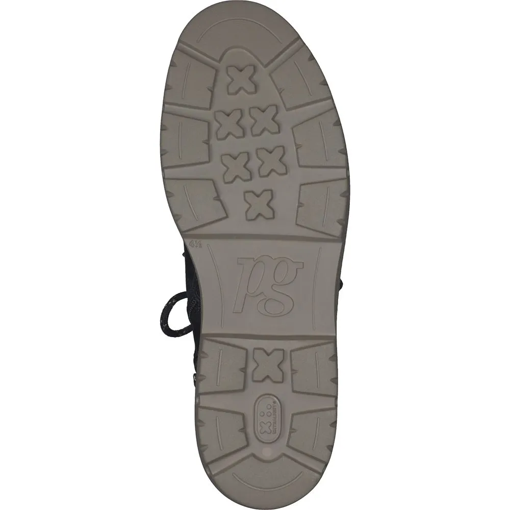 Paul Green SUPER SOFT Schnürstiefelette mit Warmfutter S23 schwarz 5287-014