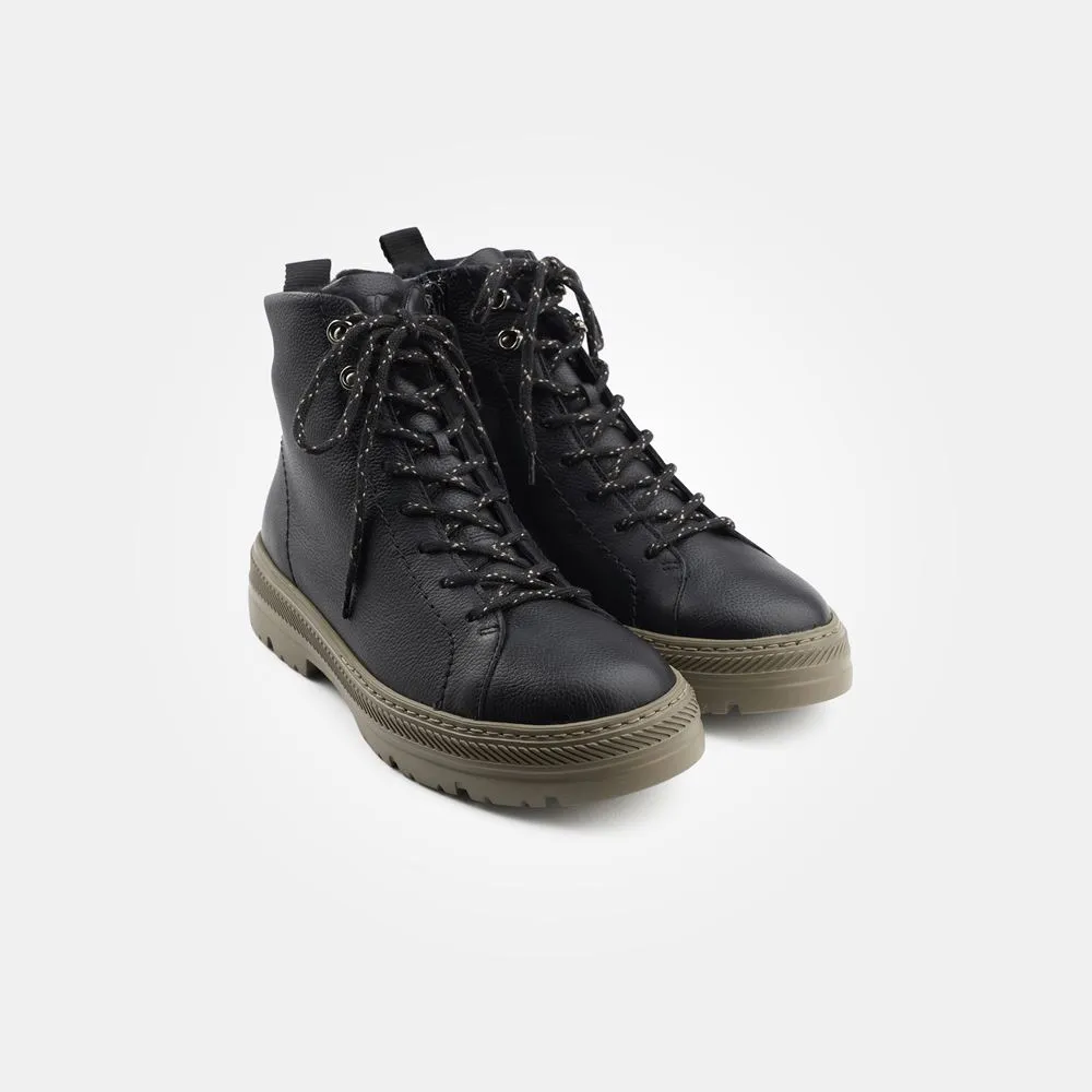 Paul Green SUPER SOFT Schnürstiefelette mit Warmfutter S23 schwarz 5287-014