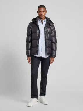 Polo Ralph Lauren Daunenjacke mit Logo-Stitching Modell 'EL CAP' (black) online kaufen