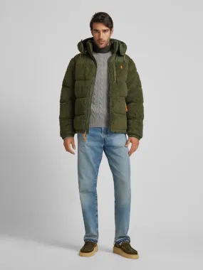 Polo Ralph Lauren Daunenjacke mit Teddyfell (oliv) online kaufen