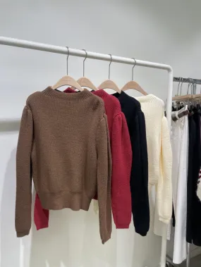 Pullover mit Puffärmeln