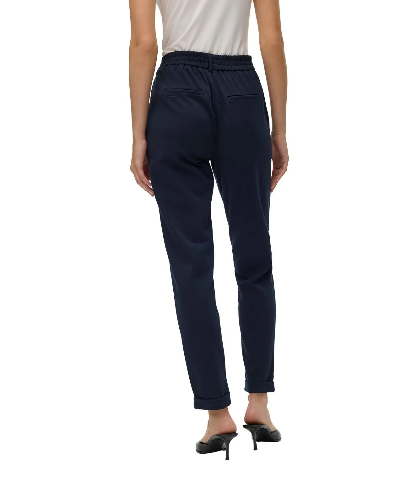 Vero Moda Hose Maya in dunkelblau mit normaler Taille