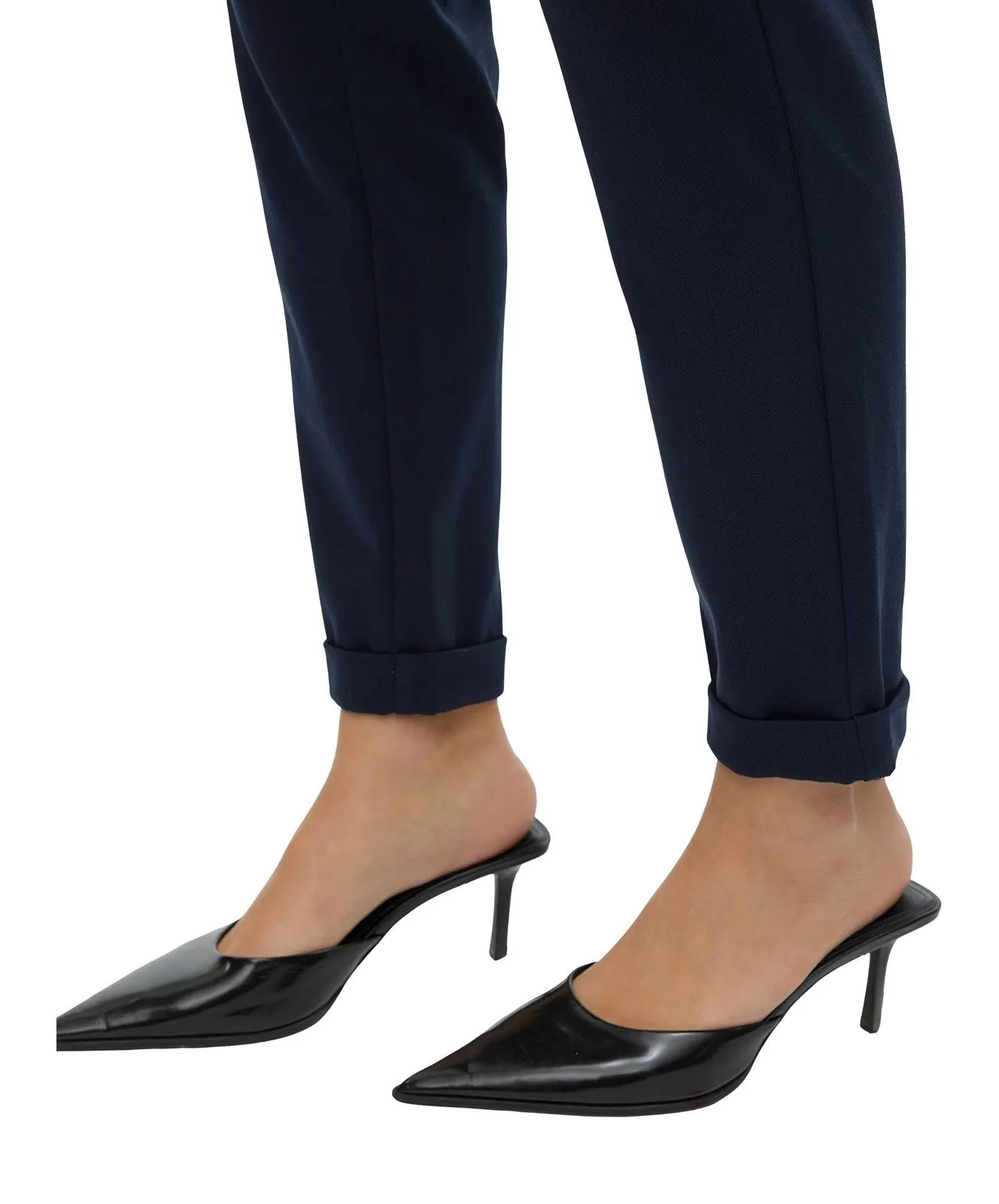 Vero Moda Hose Maya in dunkelblau mit normaler Taille